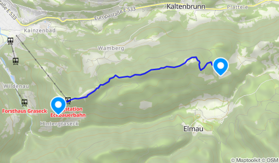 Kartenausschnitt Eckbauerbahn